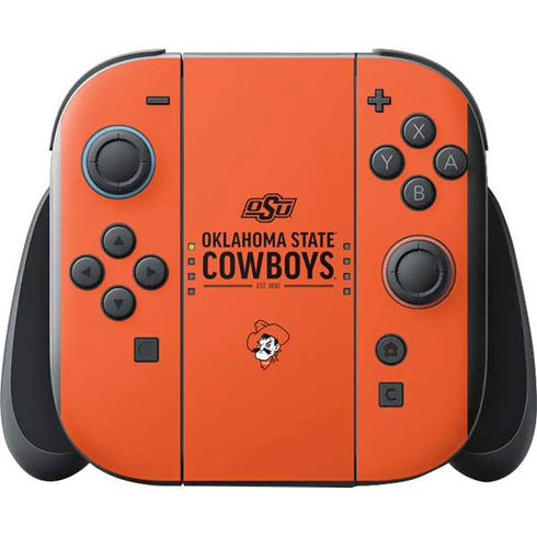 Oklahoma State University OK Cowboys Est 1890 Nintendo Switch 2 (2025) with Joy-Con Skin